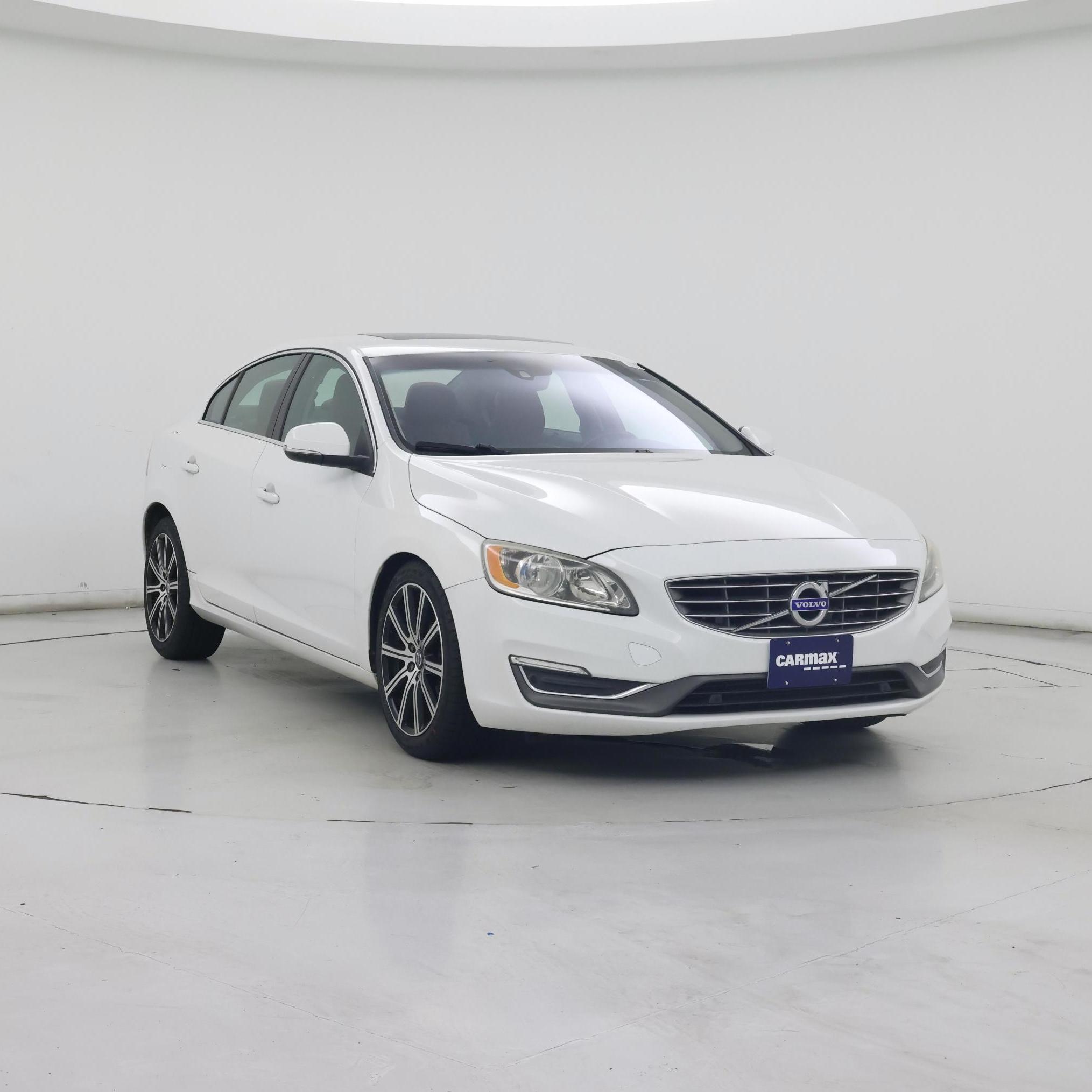 White 2016 Volvo S60 T5 Inscription Drive-E Sedan Front-Wheel Drive Automatic