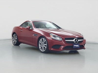 Red 2020 Mercedes-Benz SLC300