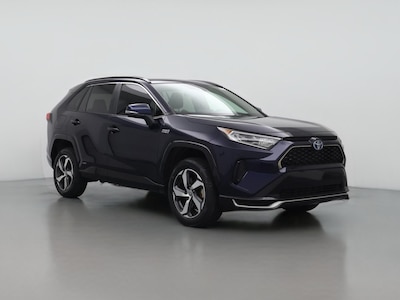Blue 2021 Toyota RAV4 Prime Plug-In SE