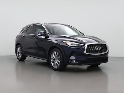 Blue 2020 Infiniti QX50 Luxe