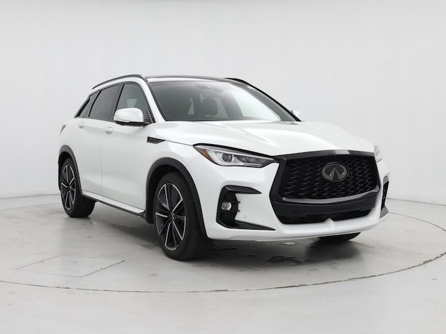 White 2023 INFINITI QX50 Sport FWD SUV / Crossover Front-Wheel Drive Automatic