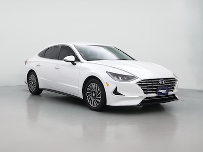 White 2022 Hyundai Sonata Hybrid SEL