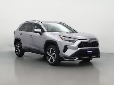 Silver 2022 Toyota RAV4 Prime Plug-In SE