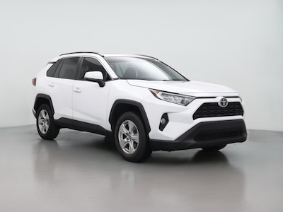 White 2021 Toyota RAV4 XLE