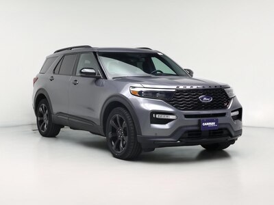 Gray 2022 Ford Explorer ST