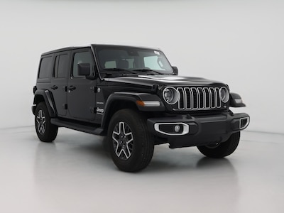 Black 2024 Jeep Wrangler Sahara
