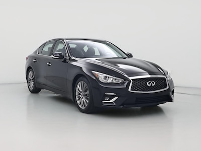 Black 2023 Infiniti Q50 Luxe