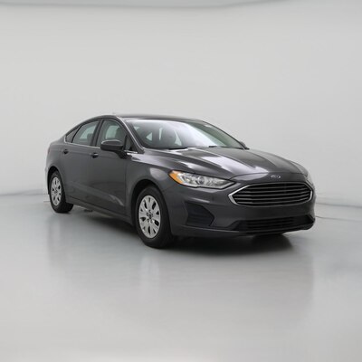 Gray 2019 Ford Fusion S