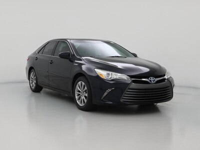 Black 2015 Toyota Camry Hybrid XLE