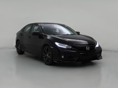 Black 2018 Honda Civic Sport Touring