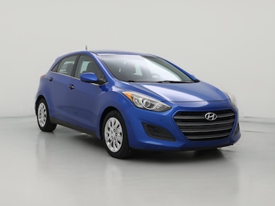 Blue 2017 Hyundai Elantra GT