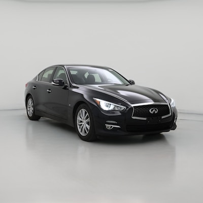 Black 2015 Infiniti Q50 Premium