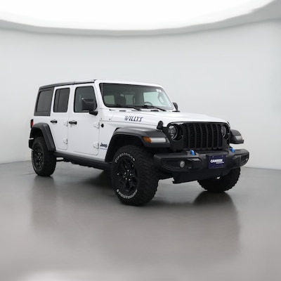 White 2023 Jeep Wrangler 4XE PHEV Willy's