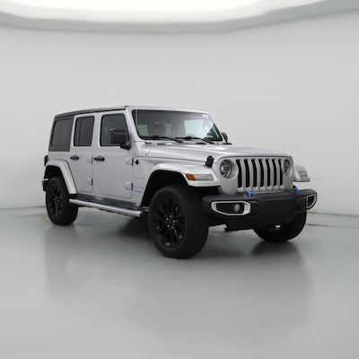 Silver 2022 Jeep Wrangler 4XE PHEV Unlimited Sahara