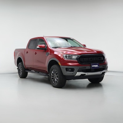 Red 2021 Ford Ranger Lariat