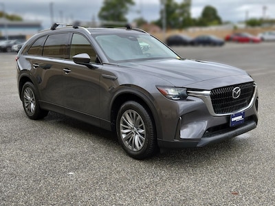Gray 2024 Mazda CX-90 Turbo Preferred Plus