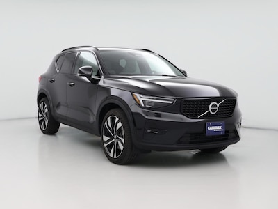 Black 2023 Volvo XC40 B5 Ultimate Dark Theme