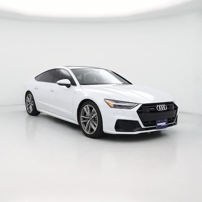 White 2020 Audi A7 Premium Plus