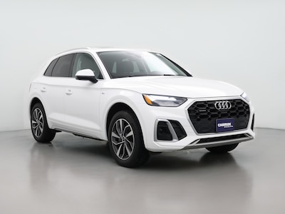 White 2022 Audi Q5 S-Line Premium Plus