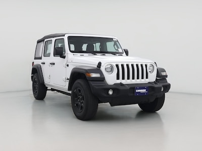 White 2023 Jeep Wrangler Unlimited Freedom