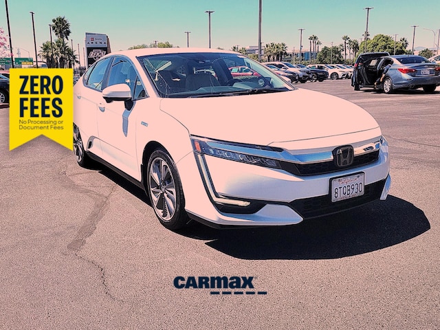 White 2021 Honda Clarity Hybrid Plug-In Sedan Front-Wheel Drive Automatic
