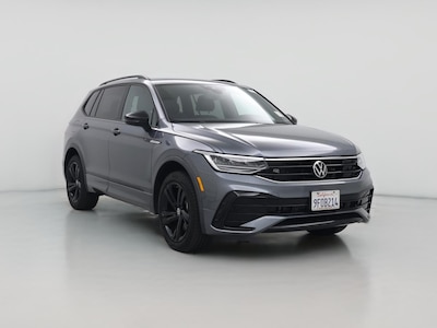 Gray 2023 Volkswagen Tiguan SE R-Line Black