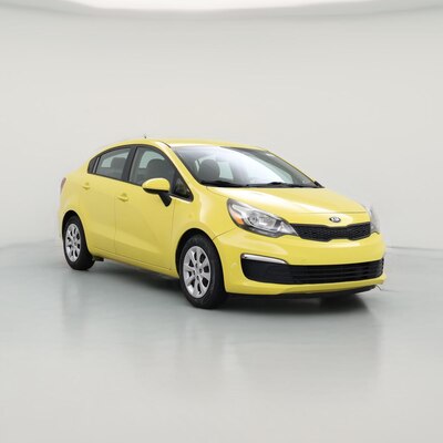 Yellow 2016 Kia Rio LX