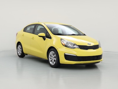 Yellow 2016 Kia Rio LX