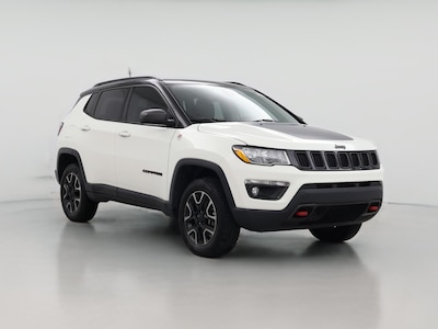 White 2019 Jeep Compass Trailhawk