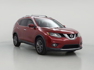 Red 2016 Nissan Rogue SL