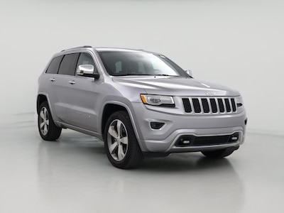 Silver 2014 Jeep Grand Cherokee Overland