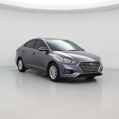 Gray 2019 Hyundai Accent SE