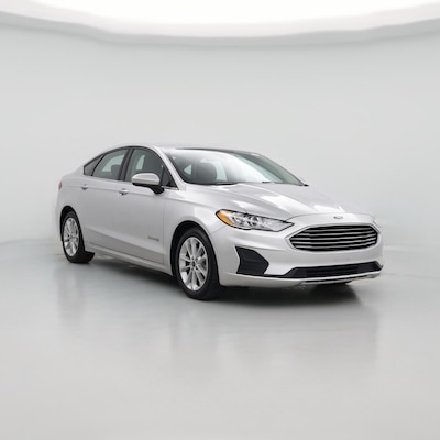 Silver 2019 Ford Fusion Hybrid SE