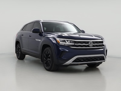 Blue 2023 Volkswagen Atlas Cross Sport SE