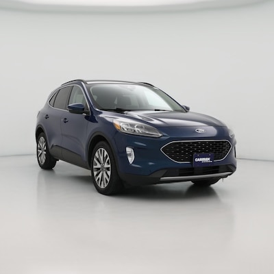 Blue 2020 Ford Escape Titanium