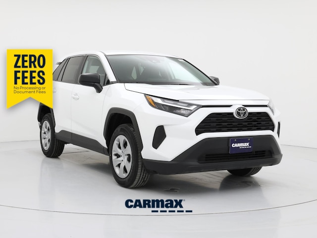 White 2025 Toyota RAV4 LE AWD SUV / Crossover All-Wheel Drive Automatic