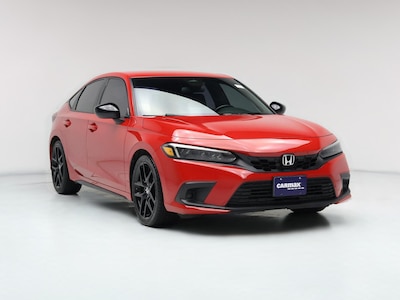 Red 2022 Honda Civic Sport