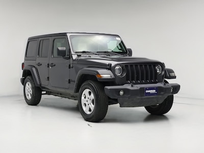 Gray 2022 Jeep Wrangler Unlimited Sport S