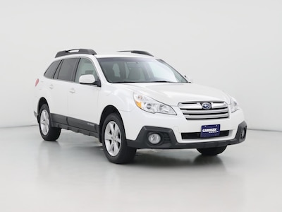 White 2014 Subaru Outback 2.5I Premium