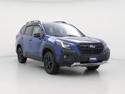 Blue 2022 Subaru Forester Wilderness