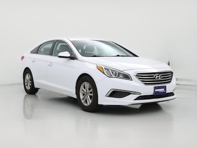 White 2016 Hyundai Sonata