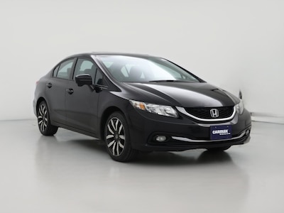 Black 2015 Honda Civic EX-L