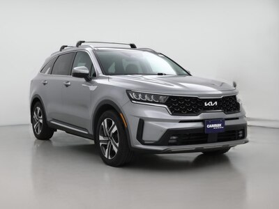 Gray 2022 Kia Sorento Hybrid EX