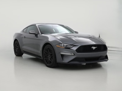 Gray 2022 Ford Mustang Ecoboost Premium
