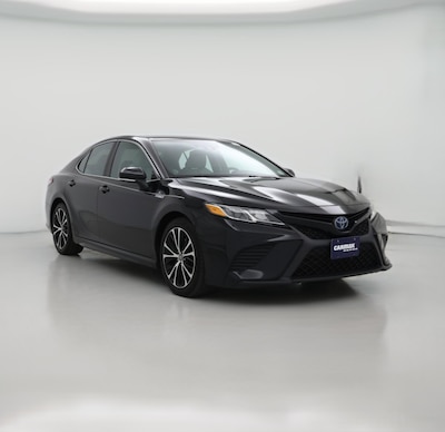Black 2019 Toyota Camry Hybrid SE