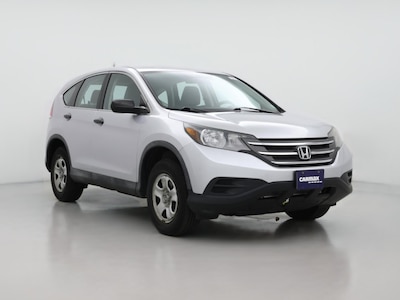 Silver 2014 Honda CR-V LX