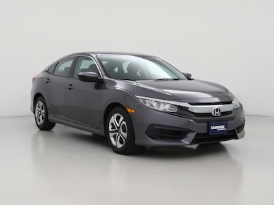 Gray 2016 Honda Civic LX