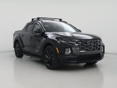 Black 2023 Hyundai Santa Cruz Night