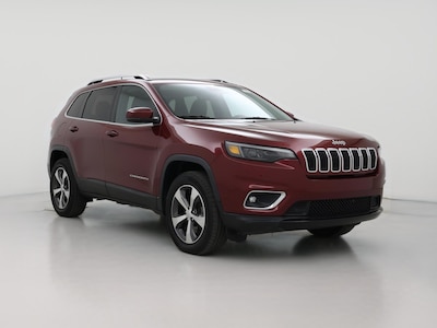 Red 2019 Jeep Cherokee Limited