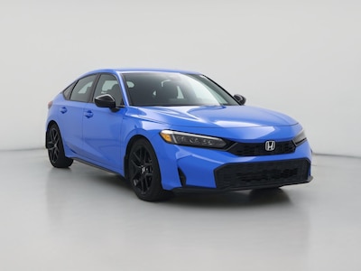 Blue 2025 Honda Civic Sport